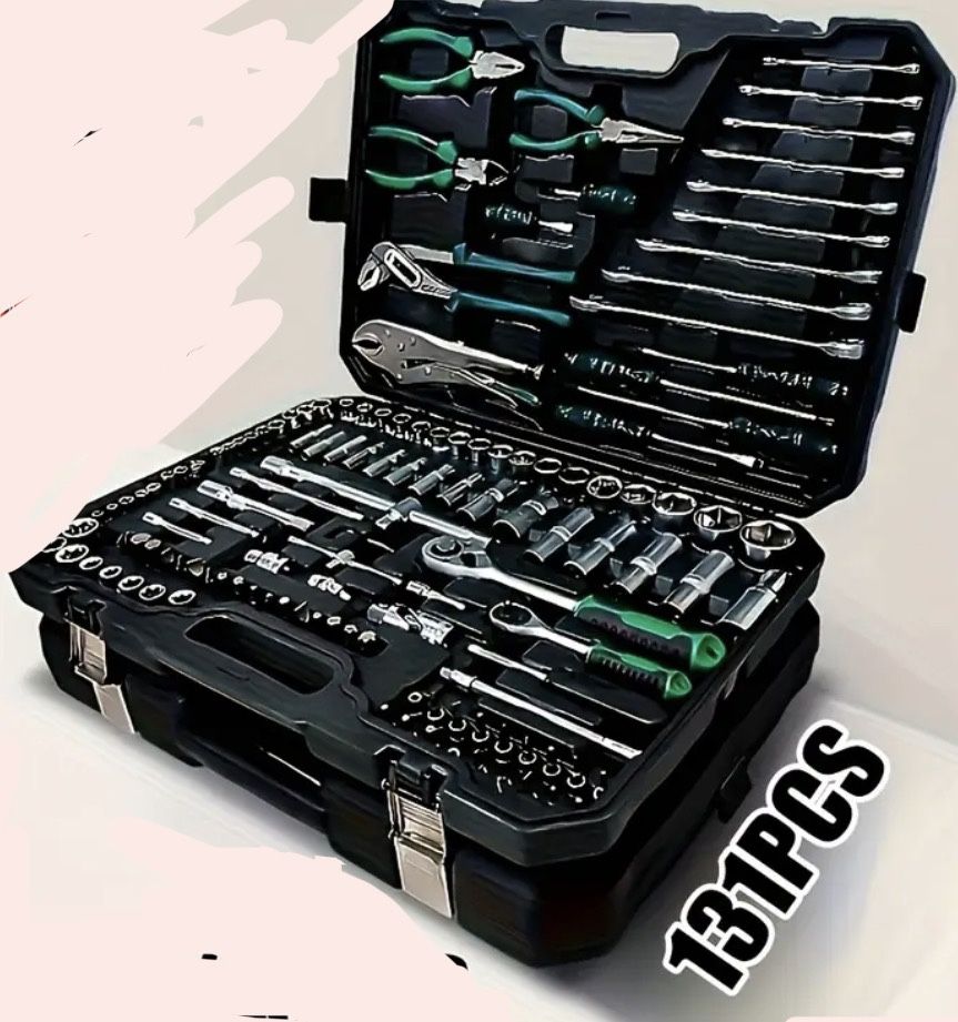 131 Piece Tool Set Brand New, Never Used (except a Screwdriver)