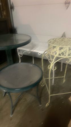 4 pcs metal outdoor furniture