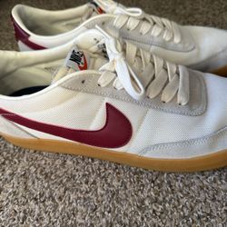 Nike Killshot 2 White/Red Gum Sole – Size 11.5 – Worn Few Times/ Too Big