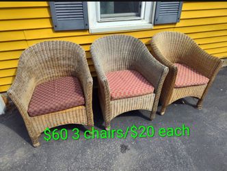 3 chairs