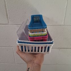 Variety of small containers