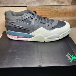 *NEW* Nike Air Jordan 4 RM "Easter" Black/Pink Shoes Sneakers Men's Size 10.5