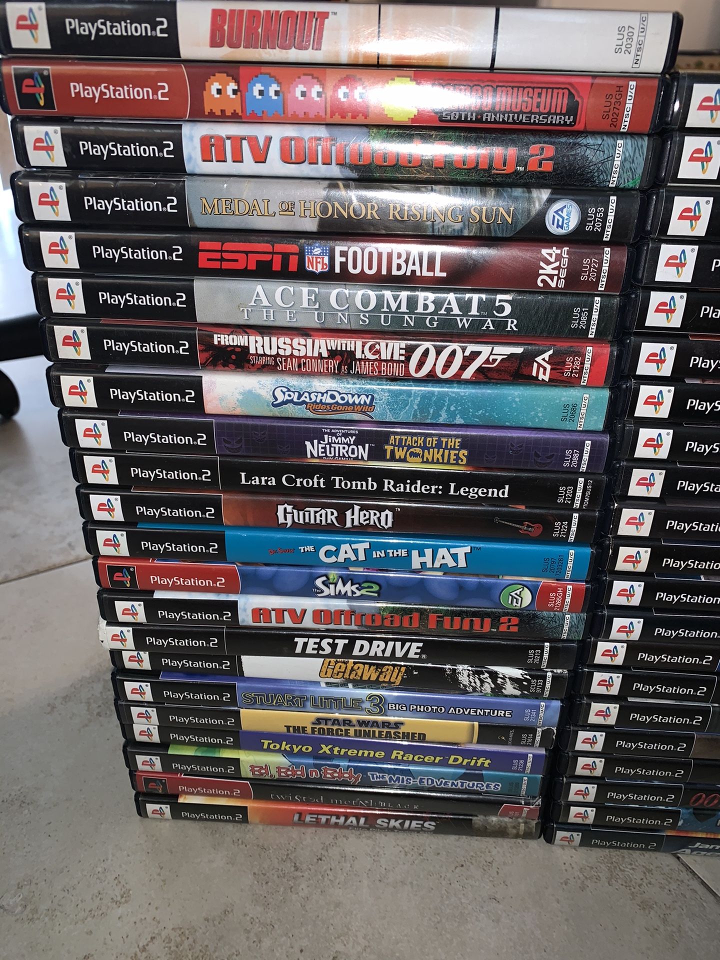 PlayStation 2 games! $5 each firm!!