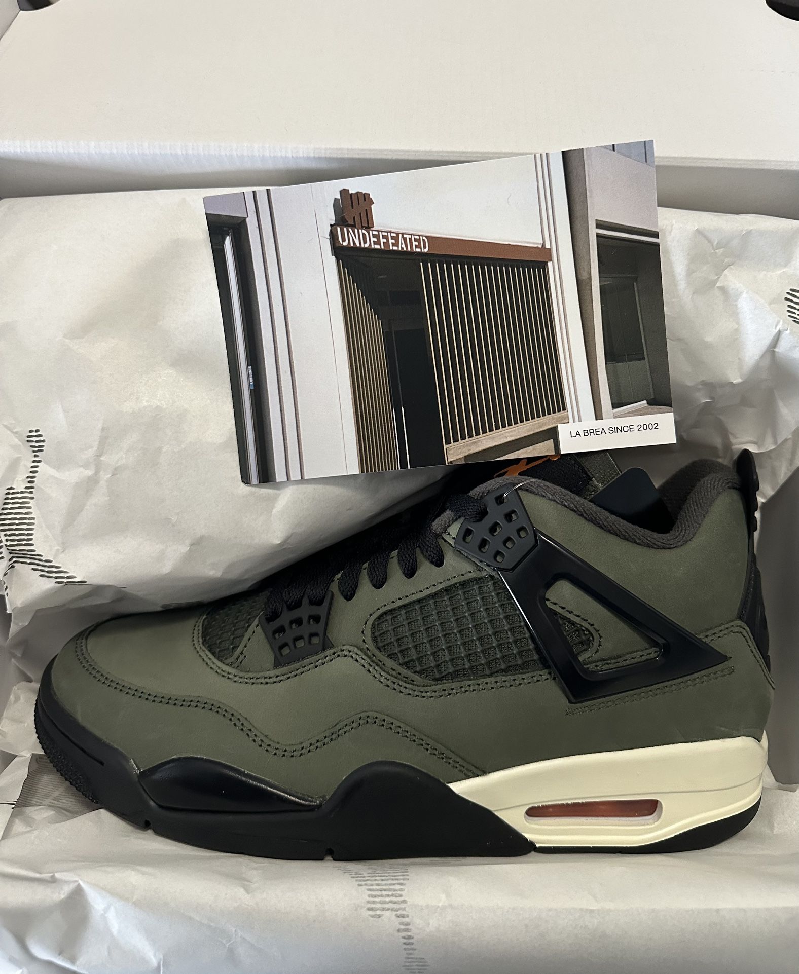 Nike Jordan 4 Undefeated Size 8 