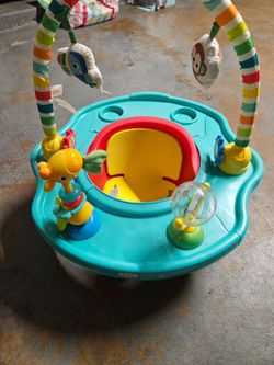 Baby 
Bright Starts SuperSeat 3-in-1 Seat, Playful Paradise, Unisex, Infant