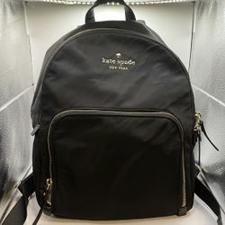 Kate Spade Nylon Black Backpack 