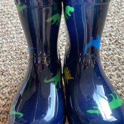 NEW Carters Toddler Size 4 Dinosaur Rain Boots