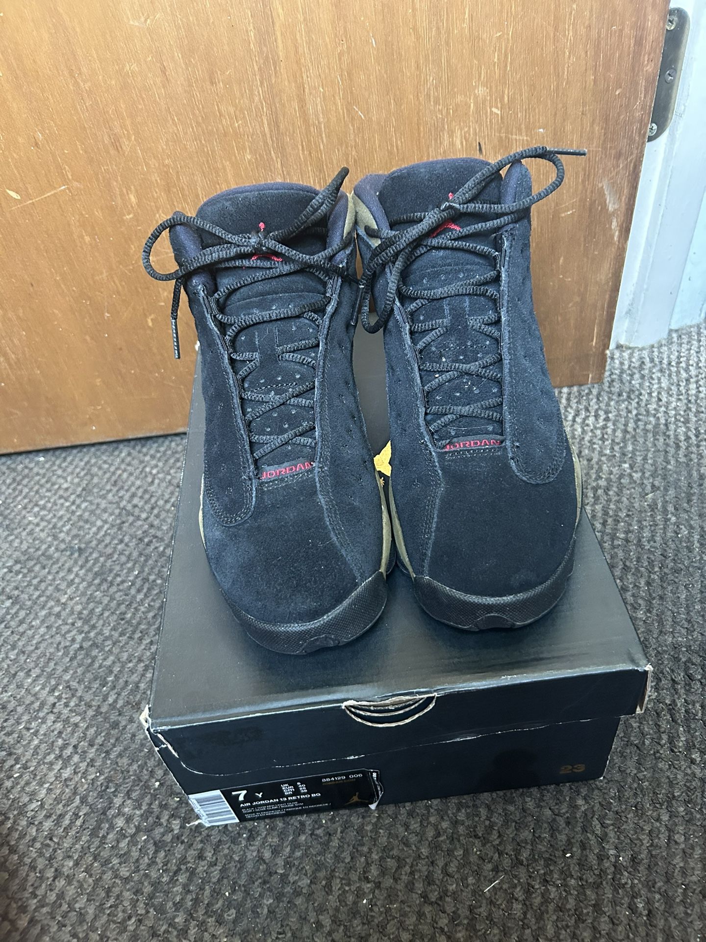 Olive Green 13s Worn 1x Size 7