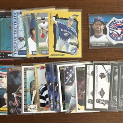 Toronto Blue Jays 25 Card Lot - Relic, Inserts, Numbered