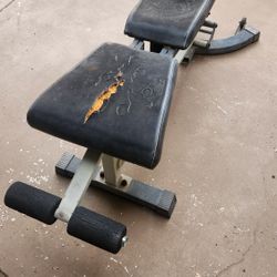 Outdoor Weight Bench