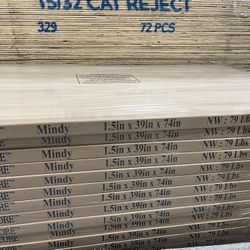 Butchers Block Mindy 1.5in X 39in X74in Brand New