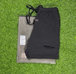 All black essential shorts