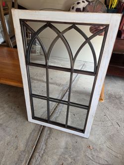 Rustic mirror
