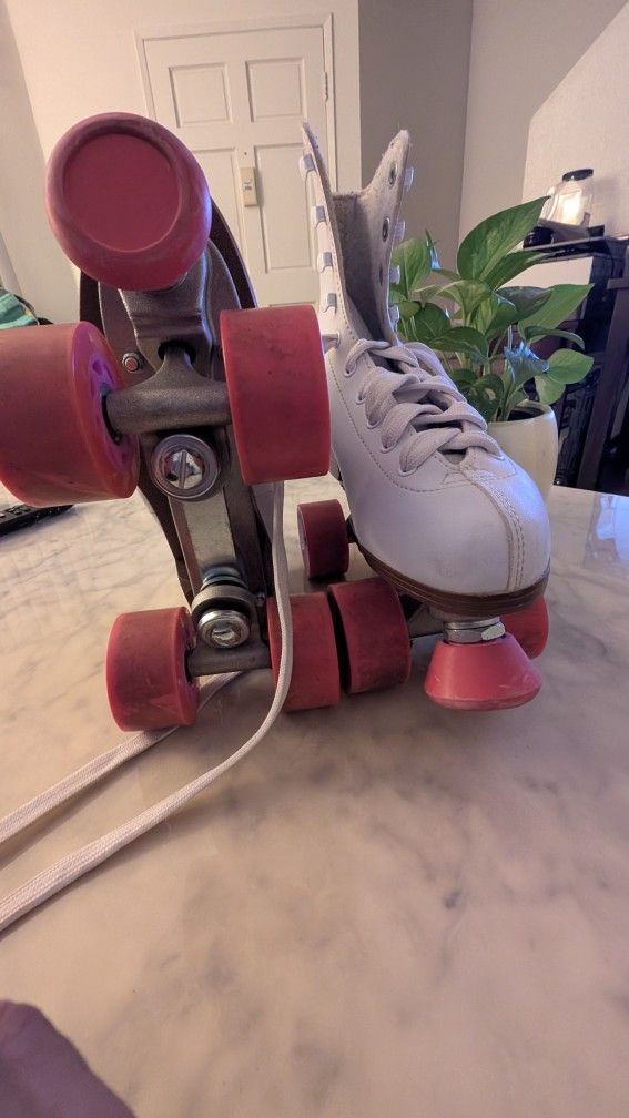 Roller Skates/Patines Para Niñas, Casi Sin Uso