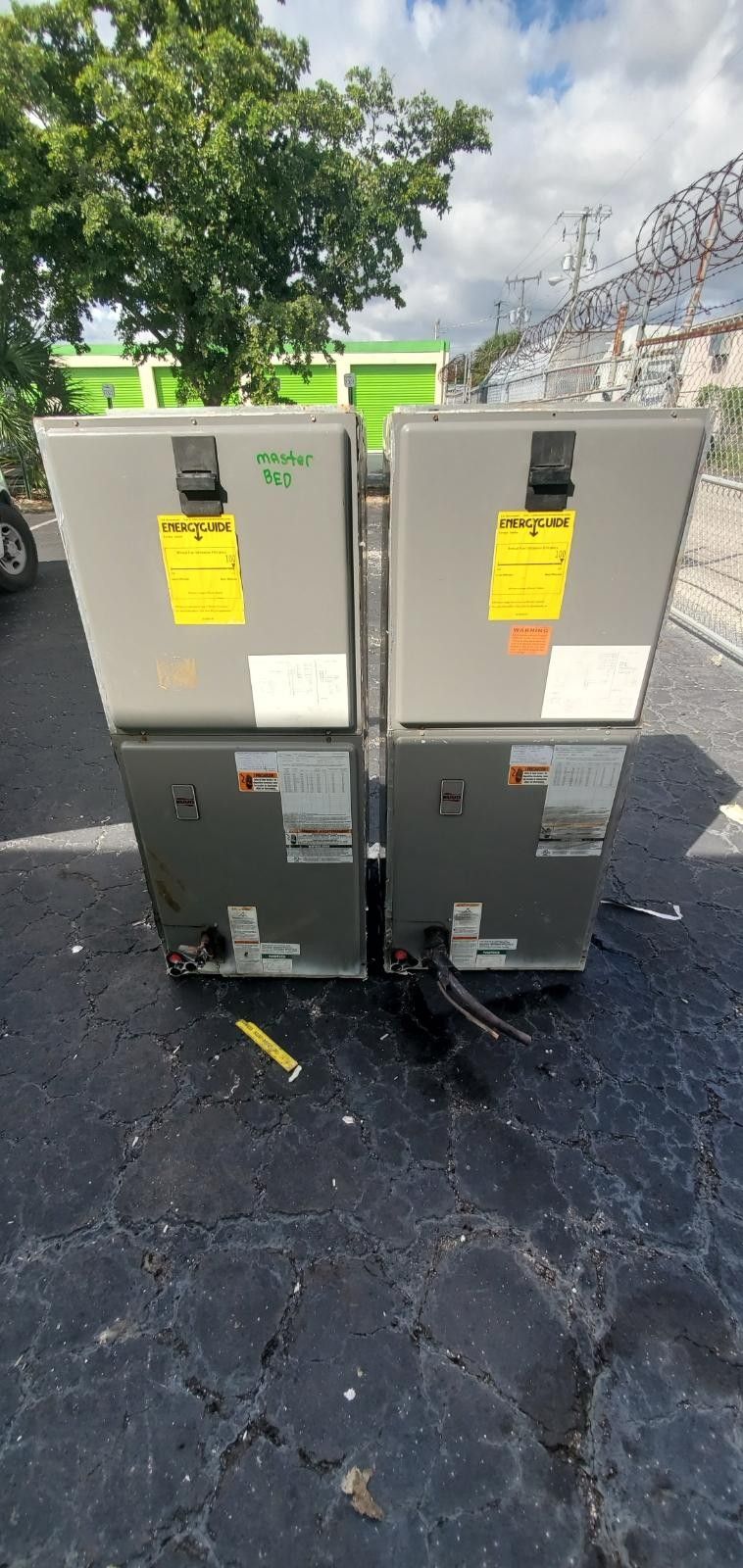 used ac units (Air Handlers Both pieces)