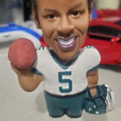 Donovan McNabb Bobblehead Philadelphia Eagles NFL Football Team Away Jersey #5