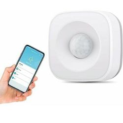 IHSENO PIR WiFi Motion Sensor Tuya Smart Home Sensor with App Alerts Security Alarm Wireless 2.4GHz WiFi Motion Detection Sensor Group Control


