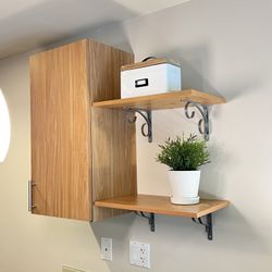 Wall Cabinet & Wall Shelves