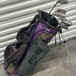 Taylormade Starter Beginner Set - Bag Included Woods and Irons