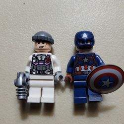 Captain America Lego figures