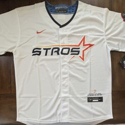 Houston Astros Nike 2025 City Connect Team Jersey Adult Large NWT