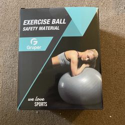 Exercise Ball New With Pump