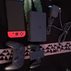 Nintendo Switch OLED - Mario Kart 8 - Minecraft - Pro Controller‼️