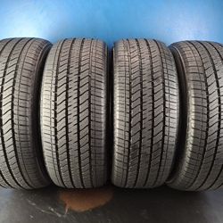 275 50 22 SET(4) (F9) BRIDGESTONE ALENZA AS 02   90% TREAD 