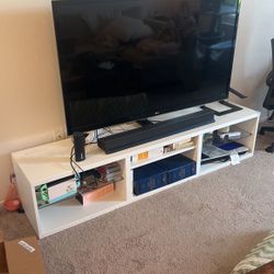 White TV Stand