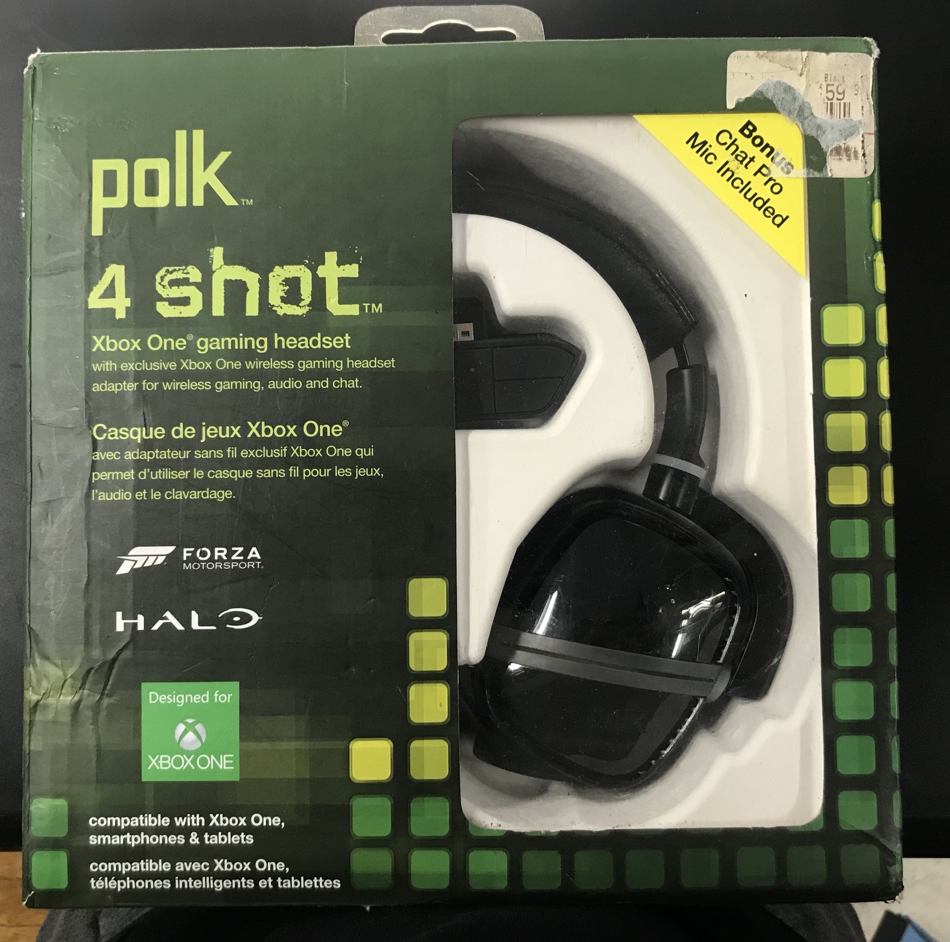 Polk 4 shot Xbox One HeadPhones