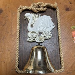 Vintage Nautical Bell/Swan Wall Decor