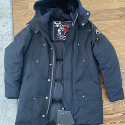Moose Knuckles Men's Black Saint Ulric Jas Zwart Coat Jacket M31mp261n 545 Black.