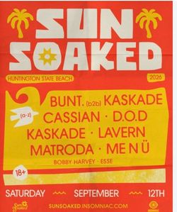 Kaskade Sun Soaked 2026 - (2) GA