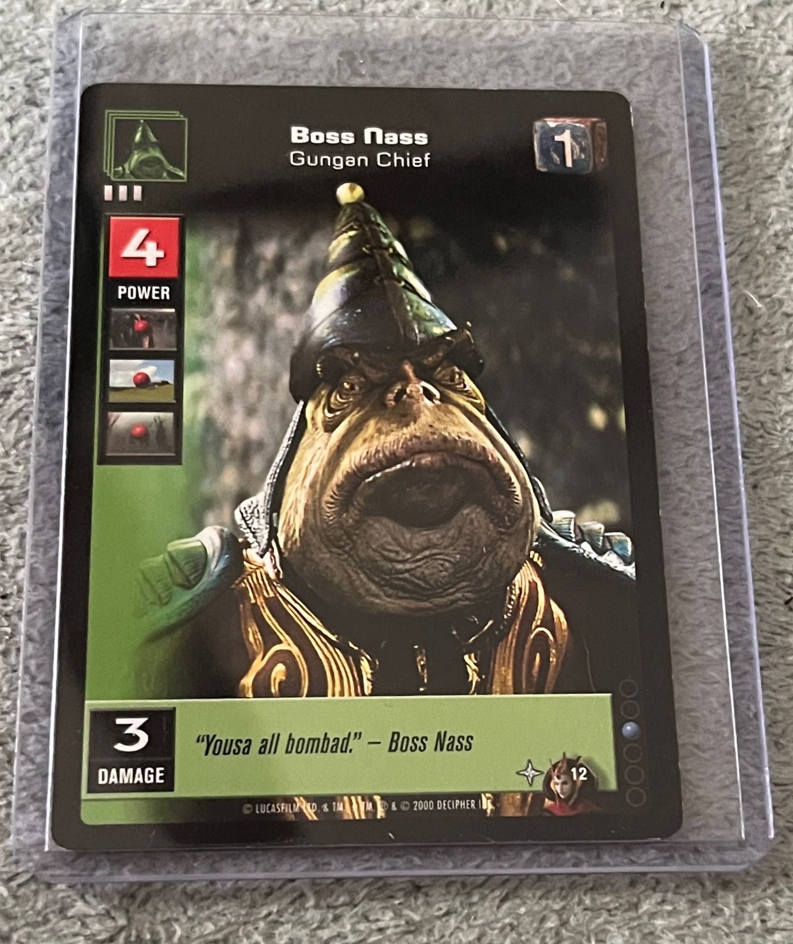 Boss Nass, Gungan Chief - Battle of Naboo - Young Jedi