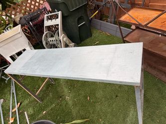 Shop table metal