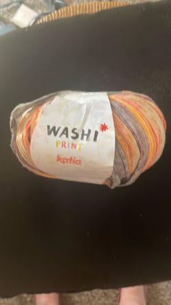 Katia Washi Print Yarn Skein