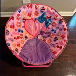 Girls Mini Saucer Chair