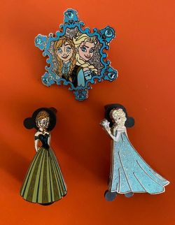 Disneys frozen collectible pin set