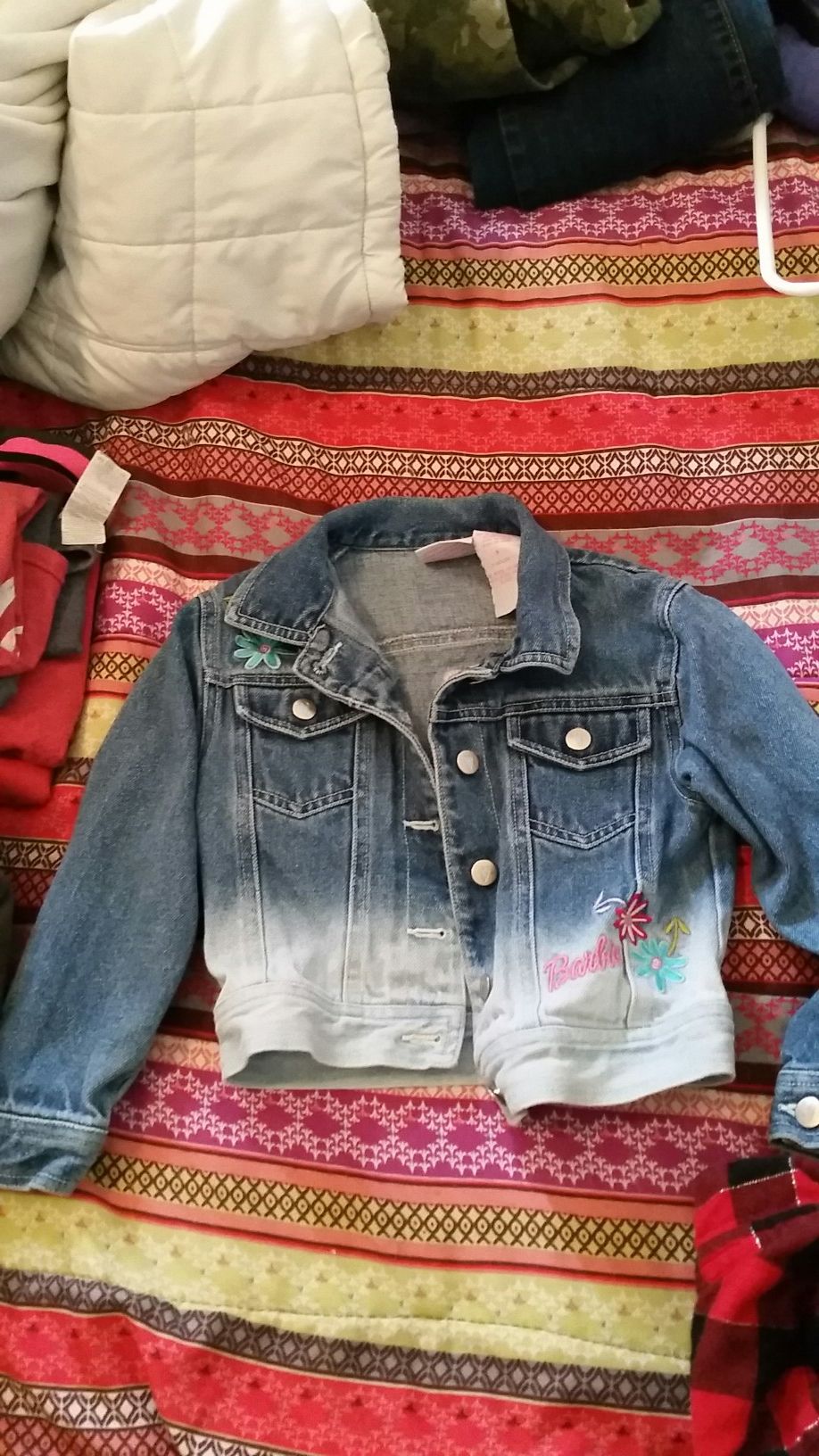 Girls barbie Jean jacket