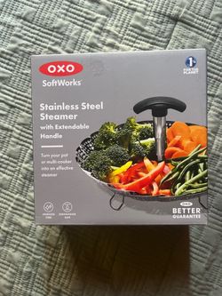 Vaporera de acero inoxidable Oxo