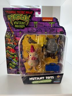TMNT Mutant Mayhem Mutant Tots Bebop And Rocksteady