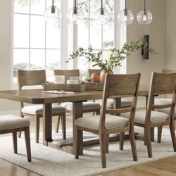 Cabalyn Dining Table And 8chairs Set 
