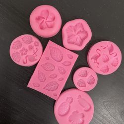 Silicon Molds For Cake Decorating Or Earring Making 