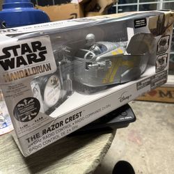 Star Wars The Mandalorian The Razor Crest. Remote Control Operated Toy. New In Box