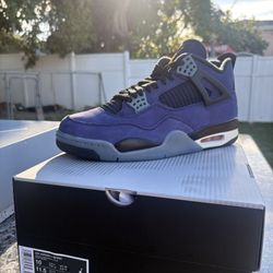 Jordan 4 Imperial Purples “Lakers” size 10