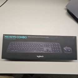 Logitech MX Keys, Mouse and Keyboard Combi