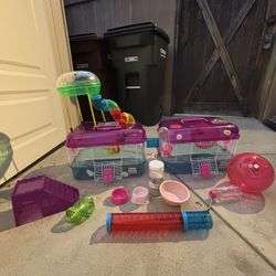Tiny Tales Hamster Cages (connecting) and Accessories