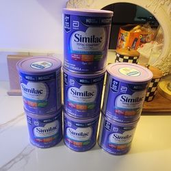 7 Cans Similac 