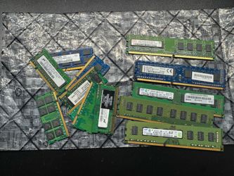 PC and Laptop RAM Sticks