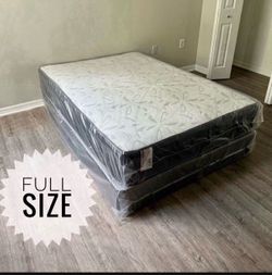 🔥Full Size Mattress Set – Medium Comfort – Available Today 🚚